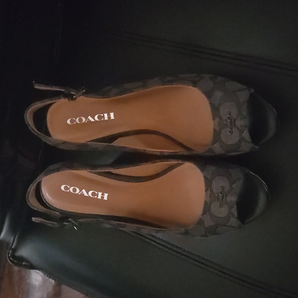 Coach wedges